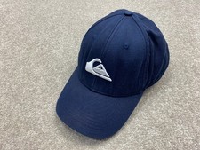 Quiksilver Cap Embroidered Logo Adult Adjustable One Size Navy Blue