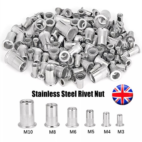 50x rivnuts threaded nutserts - 50x,