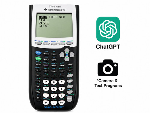 Plus calculator w - ti-84,