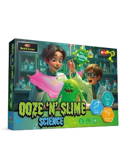 Science slime play set glow - science, in