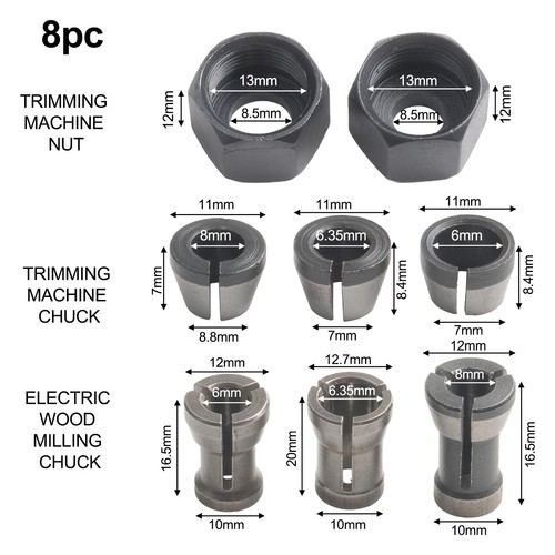 Collet chuck adapter - chuck,
