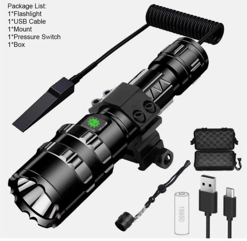 Led flashlight picatinny - led,