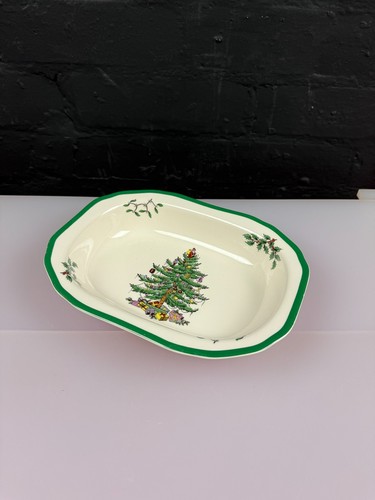 Spode christmas tree rectangle - spode,