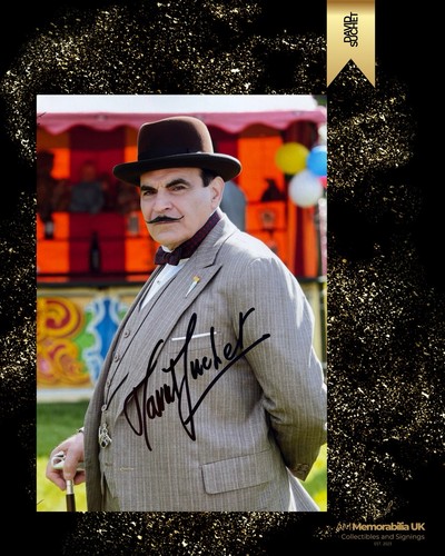 David suchet hand signed - hand,