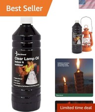 1L Clear Lamp Oil - Low Odour