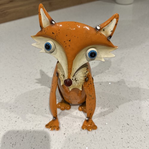 Unique cute metal fox - unique,