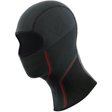 Dainese Motorcycle Base Layer Helmet Liner Thermo Balaclava - Black / Red