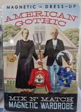 American Gothic Mix N Match Magnetic Wardrobe NEW Novelty Gift