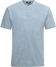 Mens Henley T-shirt Plain