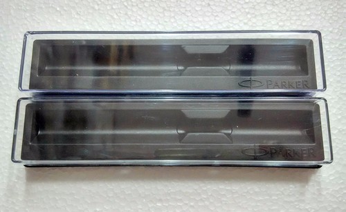 Pen box lot plastic - x,