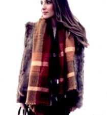  ZARA LARGE AND SOFT CHECK