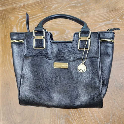 Big buddha black faux leather - black,