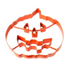 Giant Halloween Pumpkin Cookie