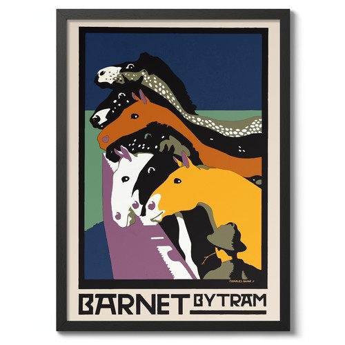 Barnet tram vintage - by,