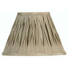 Sand Pinched Pleat Silk Effect