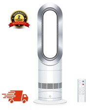 Dyson Hot+Cool Jet Focus AM09 Fan Heater White / Silver  With 2 Year Warranty