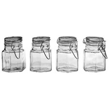 Hayden 4-Piece Glass Spice