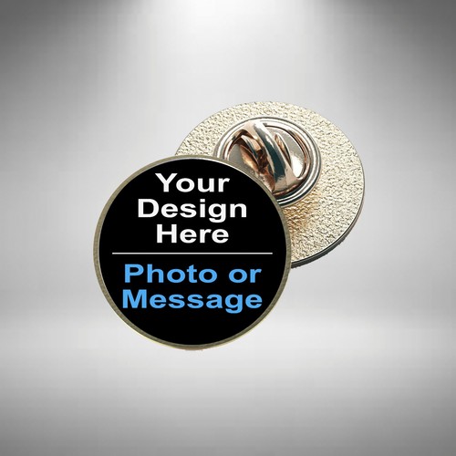 Personalised lapel pin - /,