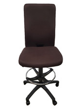Draughtsman Black Chair Height