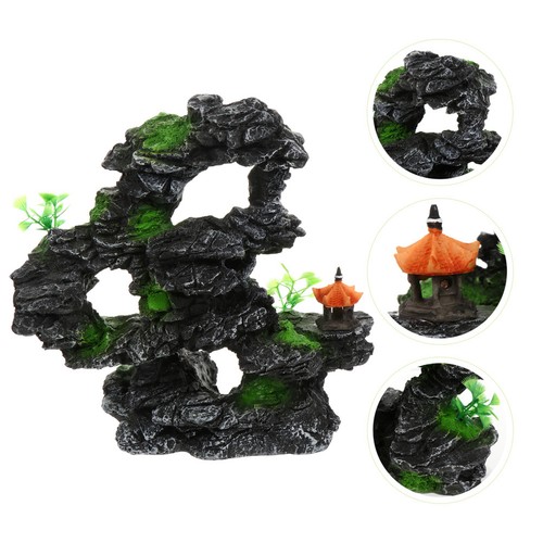 Aquarium fish tank - fish, rockery