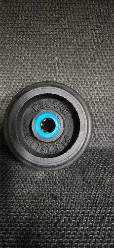 Castor wheel 100mm rubber - castor,