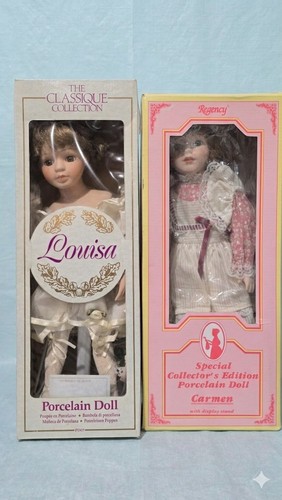 Boxed porcelain collector - boxed,