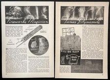 FIREWORKS Pyrotechnics 1934