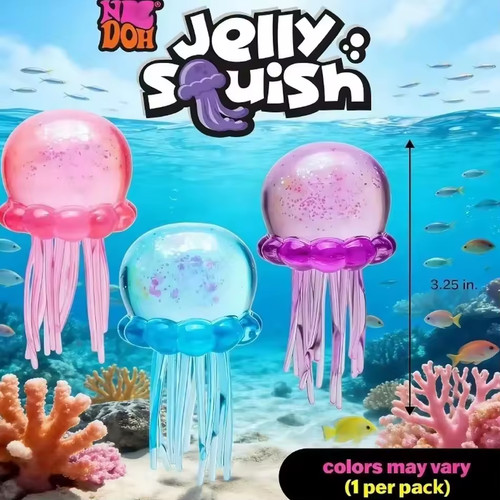 Needoh jellyfish jelly squish - jelly,