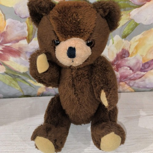 Vintage jointed teddy bear - jointed,