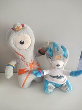 Wenlock and Mandeville London Oly Mascots