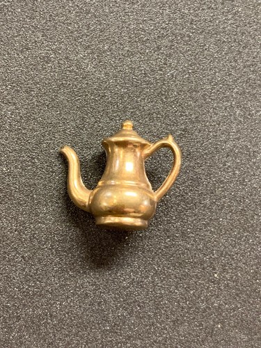 Vintage 9ct gold tall - vintage, pot