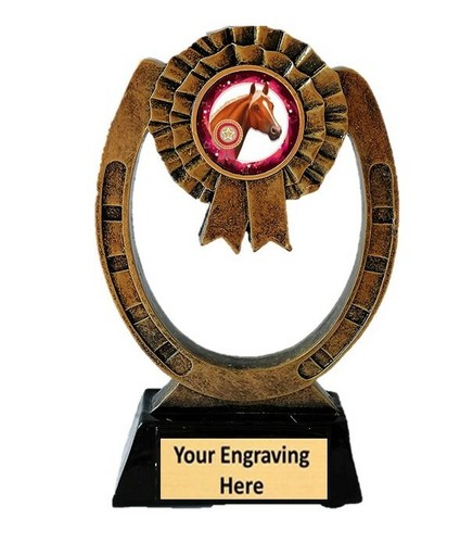 Horse equestrian trophy - horse,