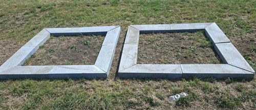 Solid granite stone pond - granite,