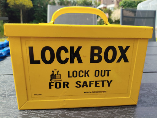 Brady pkl304 safety lock box - safety,