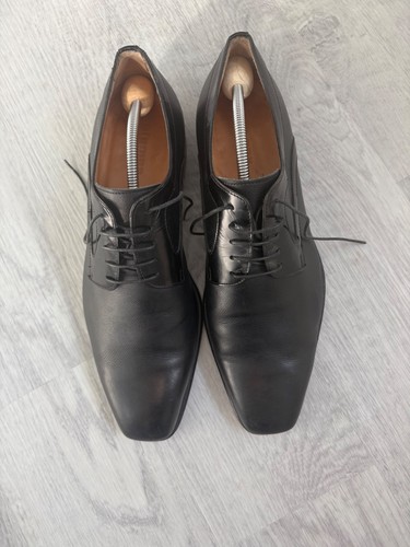 Stemar mens black formal shoe