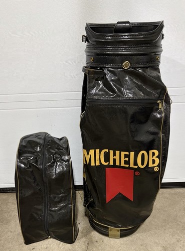 Vtg michelob black faux - vtg,