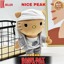 Hello Selena Eminem Plush Doll White Hat Boy Figure Stuffed Toys Cute Cat Boys G