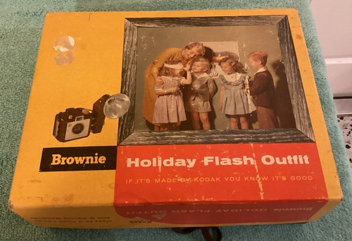Vintage brownie holiday flash - brownie,