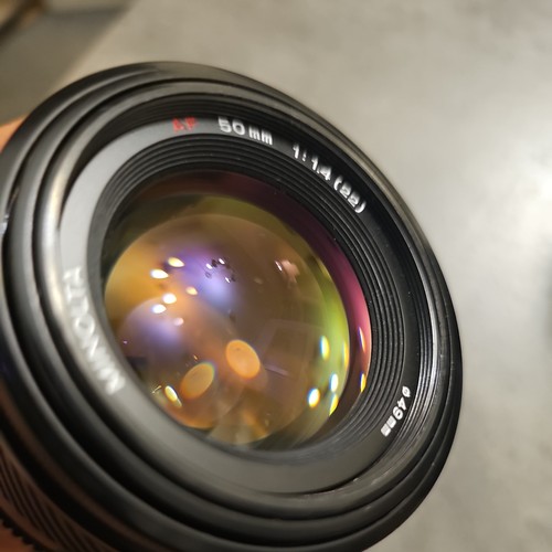 Minolta 50mm 4 early - minolta, af