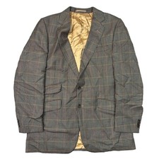 Aquascutum Wool Blazer Jacket Smart Multicoloured Mens 42L