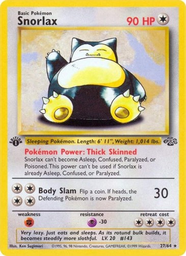 Snorlax - , (27)