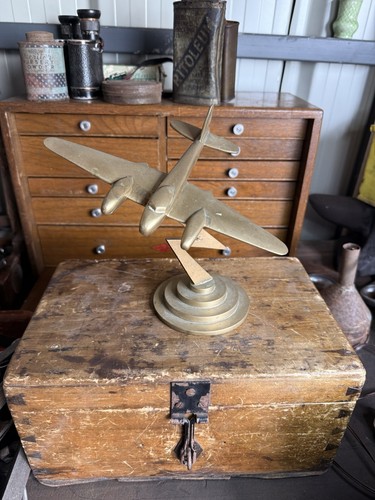 British bomber trench art - bomber,
