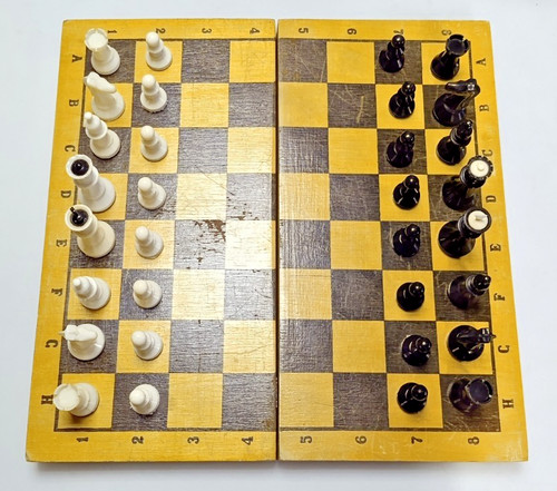 Vintage soviet chess set - soviet,