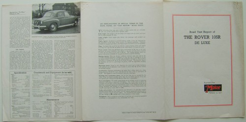 Rover 105r luxe period road - luxe,