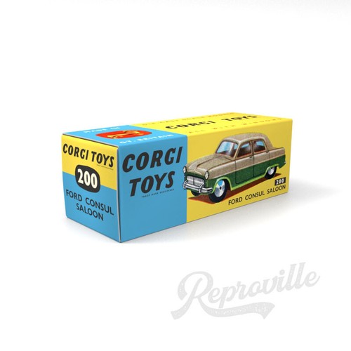Repro box for corgi 200 - for, (ford