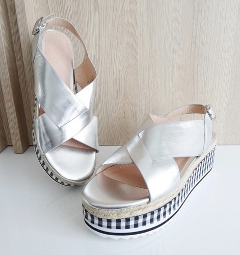 Zara silver crossover straps - silver,