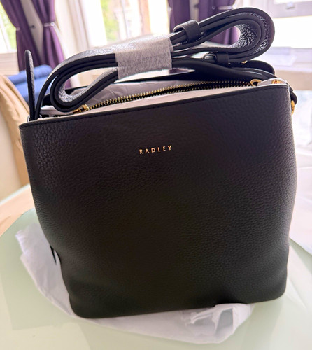 Radley black pebbled leather - pebbled,