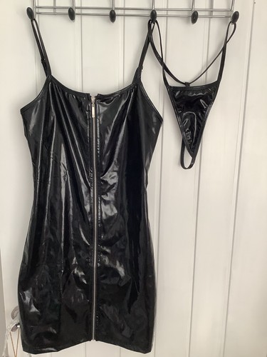 Pvc dress thong size 10 - dress,