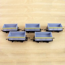 5 x 00 Gauge Hornby R6107 27T ZKV Mineral Wagons for Model Railway