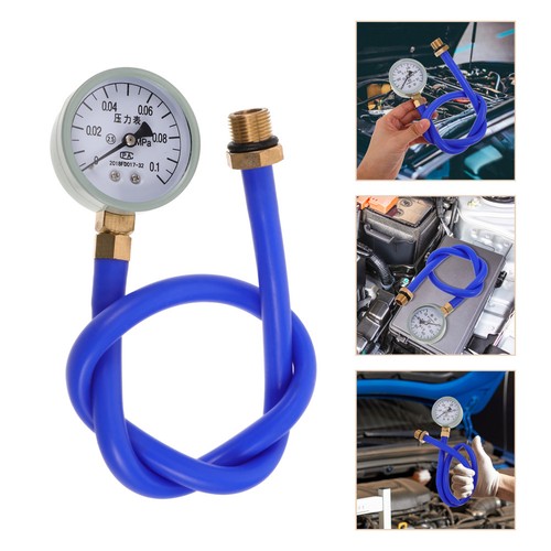 Tester with hose and - and, gauge